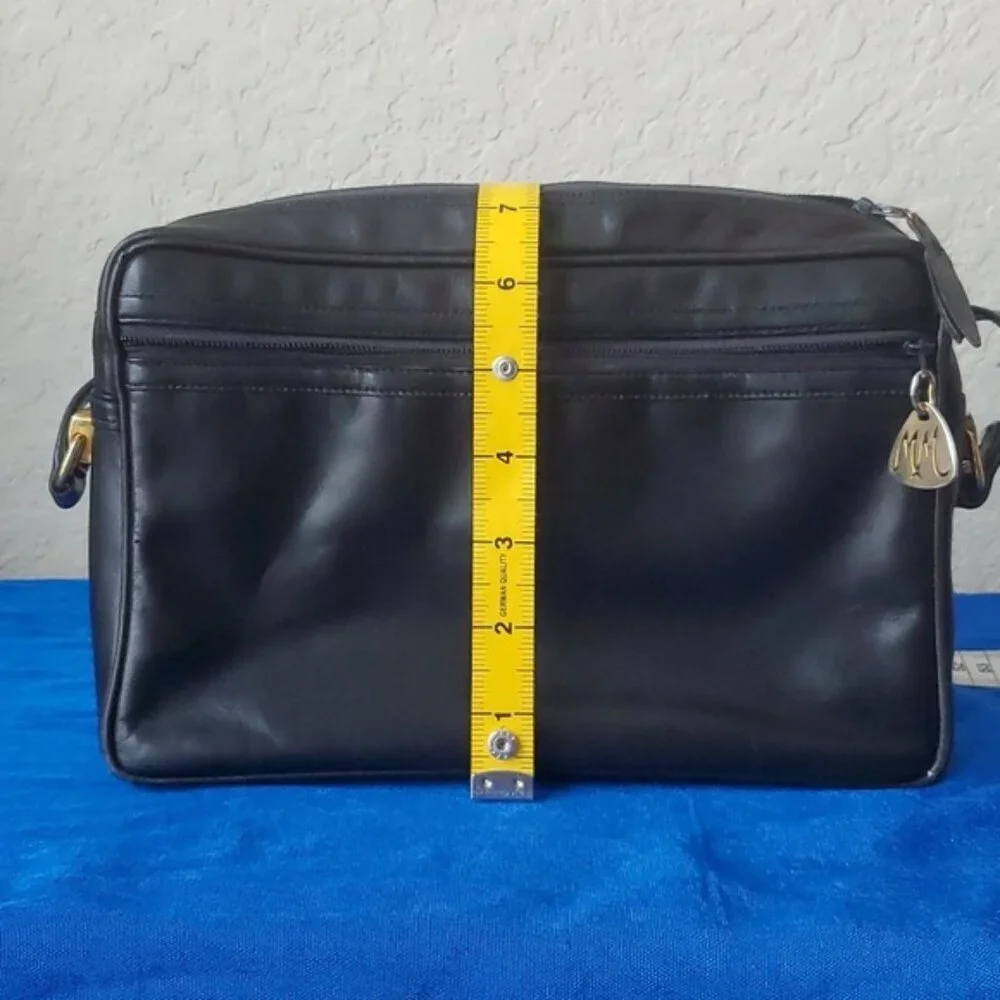 VTG Morris Moskowitz Black Genuine Leather Purse - Picture 9 of 13